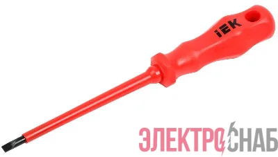 Отвертка шлицевая Profi 5.5х125мм 1000В ИЭК TSC-3SL-5125