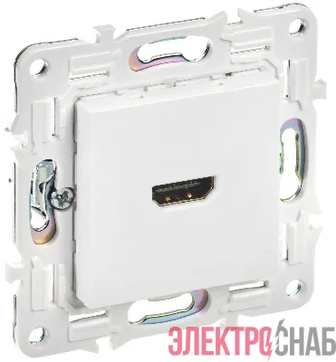 Розетка HDMI SKANDY SK-H01W арктич. бел. IEK SK-H10-K01