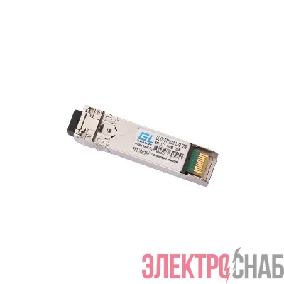 Модуль SFP+WDM 10Гбит/с одно волокно SM LC Tx:1330/Rx:1270нм 12дБ до 20км DDM GIGALINK GL-OT-ST12LC1-1330-1270