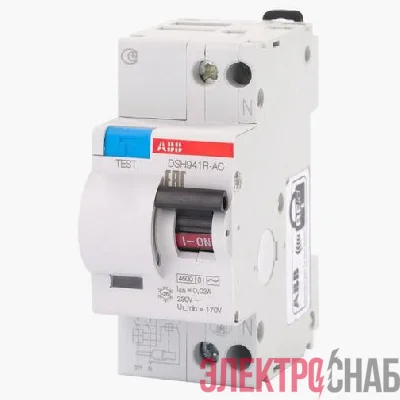 DSH941R C10 30мА тип АС Дифференциальный автомат 2CSR145001R1104