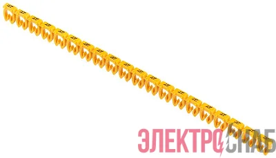 Маркер открытого типа KE 4-6кв.мм символ "N" (уп.200шт) IEK UMK-KE3-N