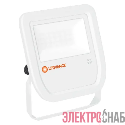 Прожектор светодиодный FLOODLIGHT ДО 10Вт 3000К 1050Лм IP65 бел. LEDVANCE 4058075097384