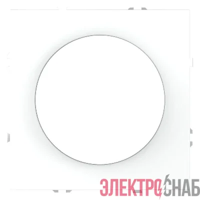 Светорегулятор поворотно-нажимной СП S70 600Вт механизм бел. матов. Voltum VLS070302