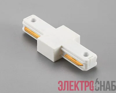 Коннектор I-образный PTR P CI-WH пластик бел. JazzWay 5052055