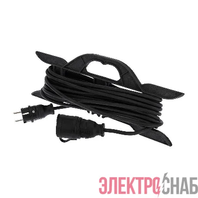 Удлинитель-шнур на рамке 1х10м с заземл. 16А IP44 3.5кВт КГ 3х1.5 морозостойкий Rexant 11-7077