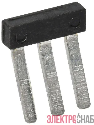 Перемычка гребенчатая для CTS 2.5кв.мм 3PIN IEK YCT10-00-K03-002-EC-3P