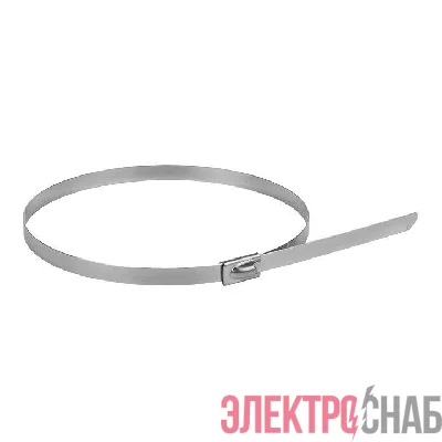 Хомут AISI 304  4.6х290 нерж. сталь FlexLock (уп.10шт) PROxima EKF plc-fl-tss-304-4.6x290-r