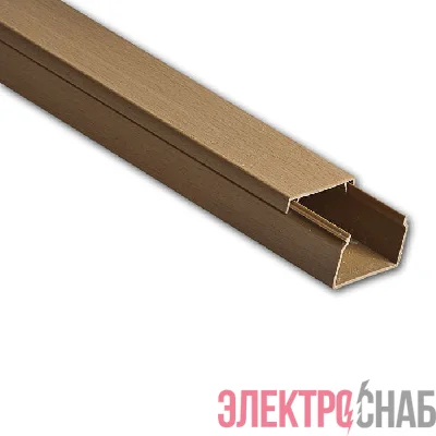 Кабель-канал 40х25 L2000 пластик бук (светл. основа) Рувинил РКК-40х25-38М