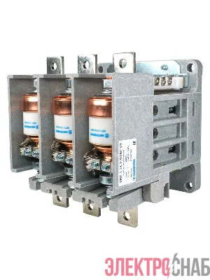 Контактор вакуумный КВТ-1.14-2.5/250-3 У3 3п 250А кат. 220В AC 4НО+3НЗ IP00 без реле Электротехник ET557368