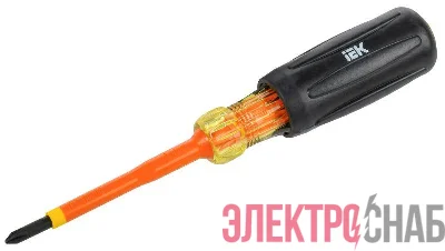 Отвертка диэлектрическая PH1х80 Т3 ARMA2L 5 IEK A2L5-SC30-T3-PH-10-080