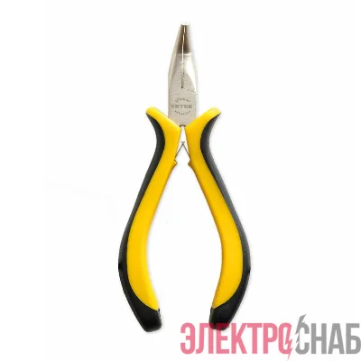 Тонкогубцы изогнутые "Мини" 120мм (08404) SHTOK 376307