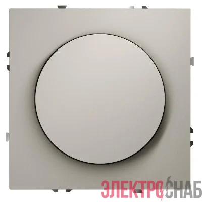 Светорегулятор поворотно-нажимной СП S70 600Вт механизм кашемир Voltum VLS070303