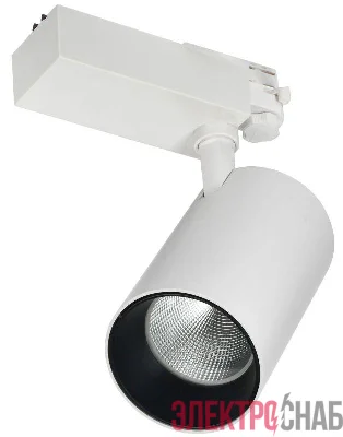 Светильник светодиодный трековый 304 PRO 50Вт 4000К 36град бел. (уп.3шт) IEK LDSK-0-304-50-4000-K01-3