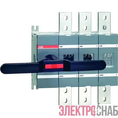 Рубильник 3п OT1000E03 1000А ABB 1SCA022860R5850