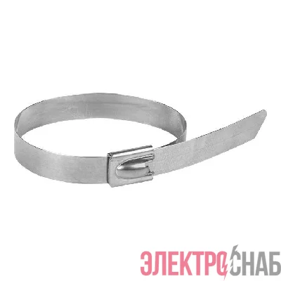 Хомут AISI 304  7.9х200 нерж. сталь FlexLock (уп.10шт) PROxima EKF plc-fl-tss-304-7.9x200-r