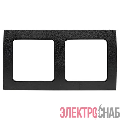 Рамка 2-м Стокгольм черн. PROxima EKF EXM-G-303-30