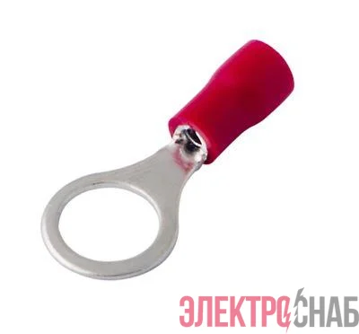 Наконечник кольцевой изолированный (НКИ d8.4мм) 0.5-1.5кв.мм (VR1.25-8) REXANT 08-0016