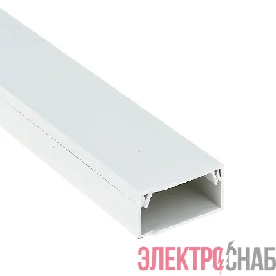 Кабель-канал 40х25 L2000 пластик Plast PROxima EKF kk-40-25