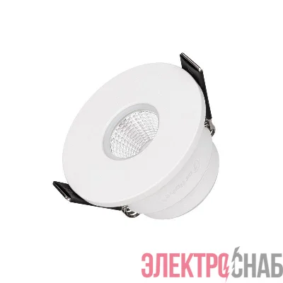 Светильник светодиодный MS-GLORY-BUILT-R54-5W Day4000 (WH 38 deg 230В) IP54 металл Arlight 039065