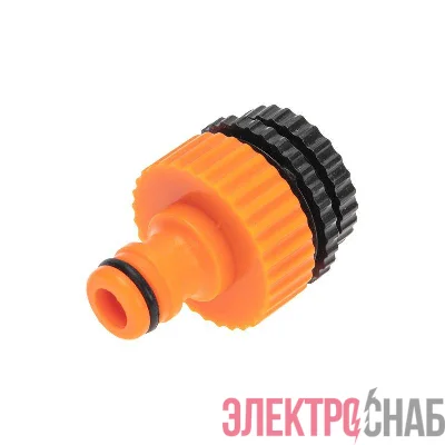 Адаптер пластмассовый 1дюйм-1/2дюйм-3/4дюйм внутренняя резьба ЧЕТЫРЕ СЕЗОНА 62-0272