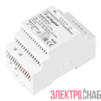 Блок питания ARV-DR60-48 60Вт 48В 1.25А IP20 DIN-рейка Arlight 034676