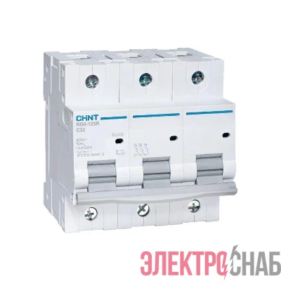 Выключатель автоматический модульный 3п C 50А 25кА NB8-125R (R) CHINT 559809