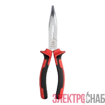 Длинногубцы изогнутые 200мм Master Basic EKF dgi-200-mas