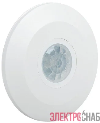 Датчик движения ДД 026 2000Вт угол обз. 360град. 6м IP20 бел. IEK LDD11-026-2000-001