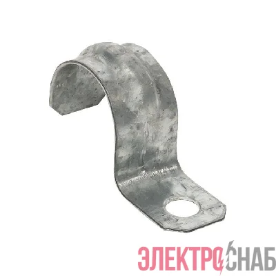 Скоба крепежная однолапковая d19-20мм метал. (уп.10шт) PROxima EKF sm-1-19-20-r