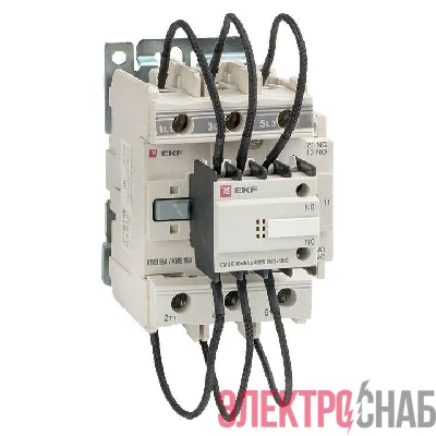 Контактор для конденсатора КМЭК 40квар 400В 2NО+1NC PROxima EKF ctrk-s-95-40-400