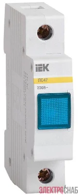 Лампа сигнальная ЛС-47 син. KARAT IEK MLS10-230-K07
