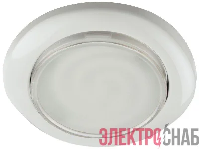 Светильник KL35 WH eco под лампу Gx53 13Вт 220В бел.  ЭРА Б0041927