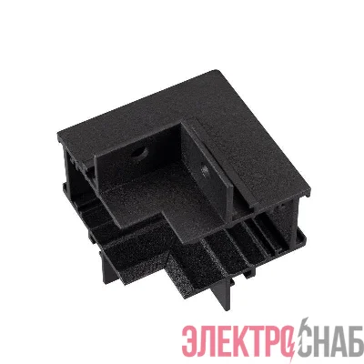 Коннектор угловой MAG-CON-MINI-2538-FDW-L90-INT (BK) IP20 металл Arlight 049051