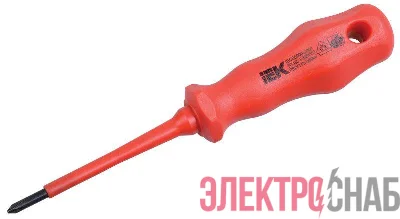 Отвертка крестовая Profi Ph1х80мм 1000В ИЭК TSC-3PH-180