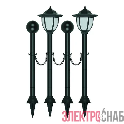 Светильник садовый USL-S-181/PT720 LANTERN SET02 на солнечной батарее (уп.2шт) IP44 Uniel UL-00003132