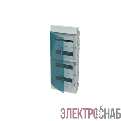 Бокс в нишу Mistral41 48М зеленая дверь (с клемм) ABB 1SLM004101A1208