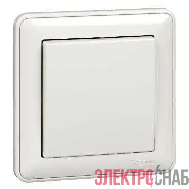 Выключатель 1-кл. СП W59 10А IP20 10AX в сборе бел. SE VS110-154-18