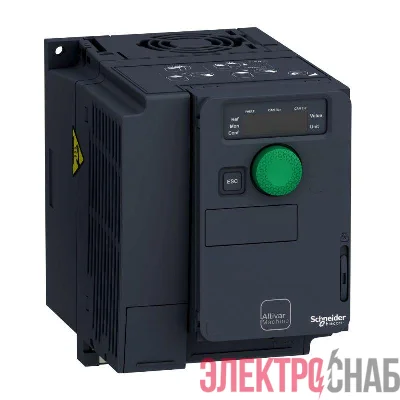 Преобразователь частоты ATV320 компактное исп. 0.75кВт 500В 3ф SchE ATV320U07N4C