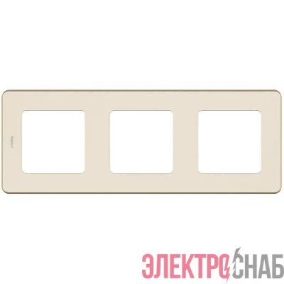 Рамка 3-м Inspiria сл. кость Leg 673951