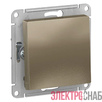 Переключатель перекрестный 1-кл. СП AtlasDesign 10А IP20 (сх. 7) 10AX механизм шампань SE ATN000571