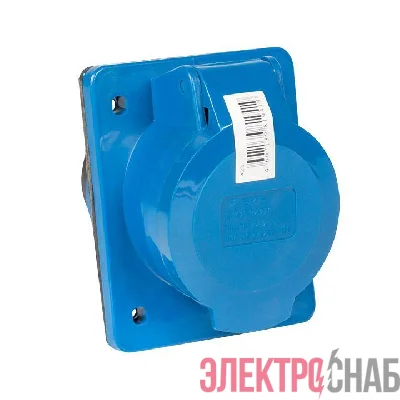 Розетка скрыт. уст. 32А 220В 2P+E IP44 (423) EKF ps-423-32-220