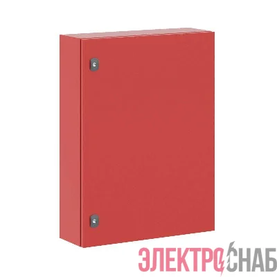 Корпус сварной навесной ST 800х600х200мм с монтажн. панелью RAL3000 DKC R5ST0862-RAL3000