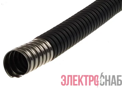 Металлорукав из нержавеющей стали в ПВХ изоляции Р3-НП нг 32 В1.5 (уп.25м) ГОФРОМАТИК/ЗЭТАРУС zeta44825