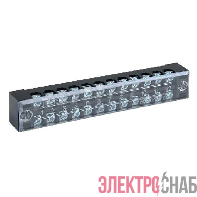 Терминал клеммный TB-1512 до 1.5кв.мм 15А 12 клеммных пар EKF tb-1512