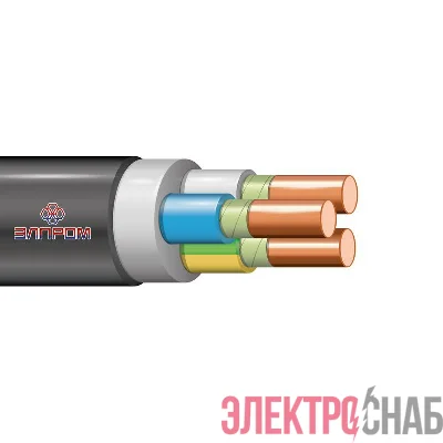 Кабель ВВГнг(А)-FRLS 3х4 (N PE) 0.66кВ (м) Элпром НТ000005121