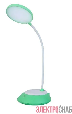 Светильник UF-744 C05 6Вт CCT настольный диммир. зел. Ultraflash 14468