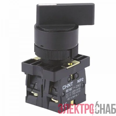 Переключатель NP2-EJ53 3 полож. с возвратом 2НО IP40 CHINT 574828