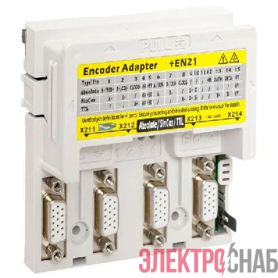 Карта расширения для подключения энкодера Absolute/SinCos/TTL для преобразователя частоты PRO-Drive PD-500 EKF PD-500-ACC-EN21