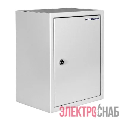 Корпус ЩМП-1 400х310х220 IP31 с монтажн. панелью метал. PRIZMA TOKOV ELECTRIC TKE-PZ-MPB31-1