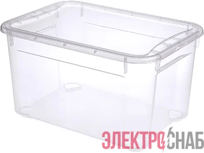 Ящик 389х275х215 16л. "Кристал"  прозрачный crystal 16 crystal 16